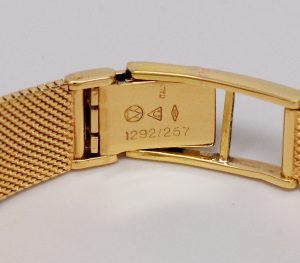 Vintage 14k Yellow Gold Omega De Ville Quartz Dress Watch With Button Crown-515