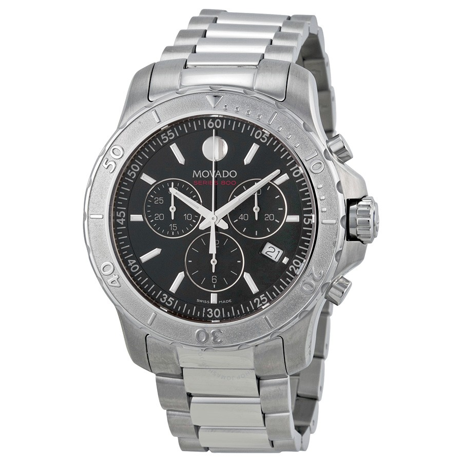 movado series 800 silver