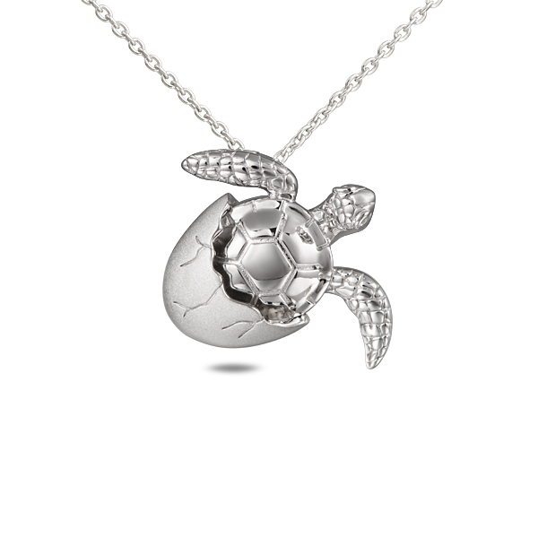 Hatching Turtle Pendant Sterling Silver - Kappy's Fine Jewelry | West ...