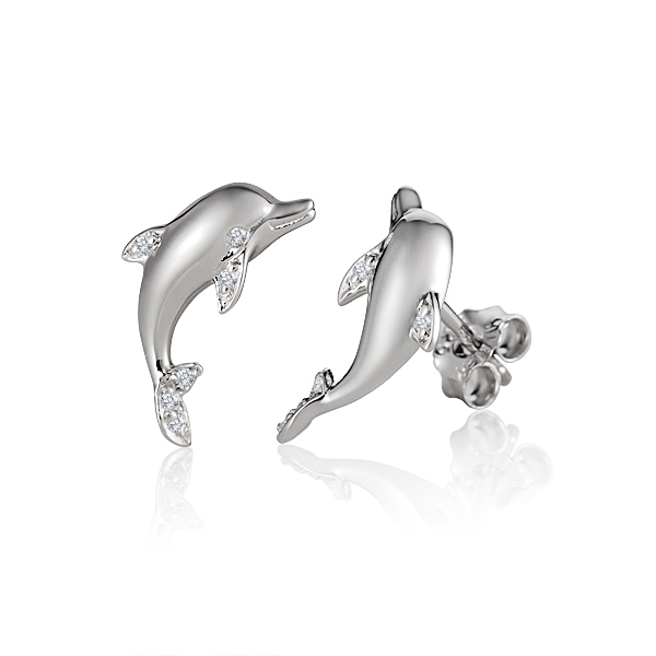 Dolphin on sale design earrings