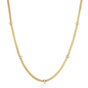 Diamond Station Necklace