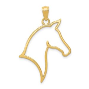 Horse Charm 14k Yellow Gold