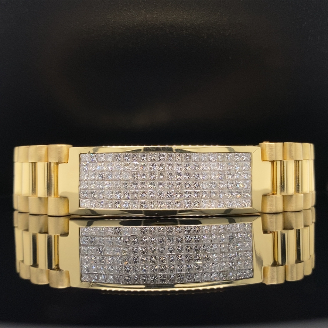 18k gold rolex bracelet