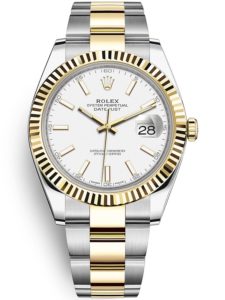 126333 Rolex Datejust 18k & Steel w/ Box