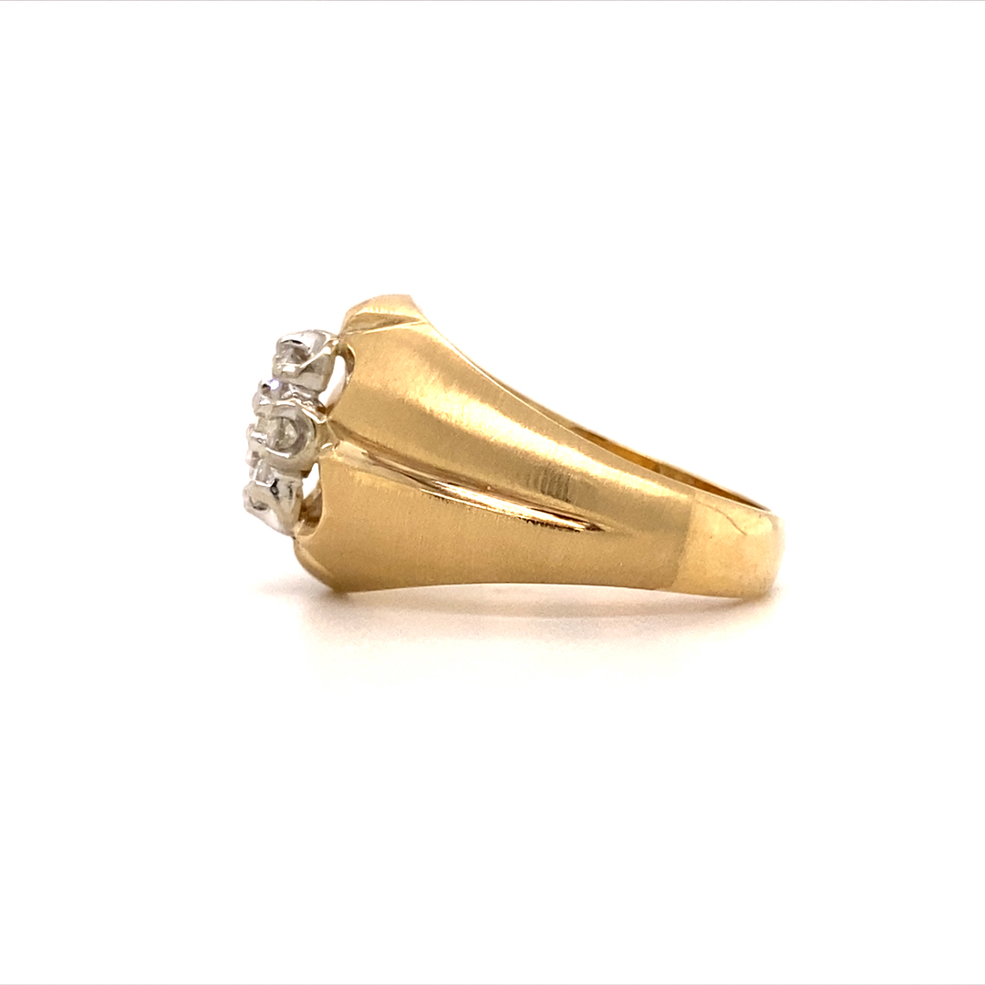 Buy Overlap Diamond Engagement Ring For Men Online-vachngandaiphat.com.vn