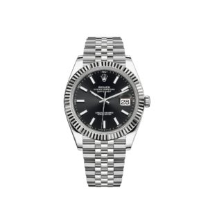 M126334-0018 Rolex Datejust 41mm Black Dial